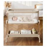Fodoss Baby Bassinet Bedside Sleeper 3-in-1