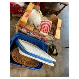 Filters, basket, winch