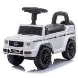 Mercedes G-Wagon Ride-On Car for Kids, White