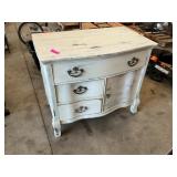 White Distressed dresser