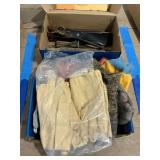 Gloves and knifes