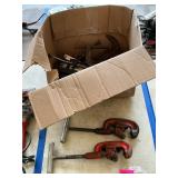 Pipe cutters and clamps