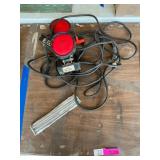 Portable trailer lights, spikes