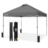 Crown Shades 10x10 Pop-Up Canopy Tent Gray