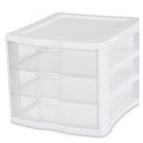 Sterilite 3.6 cu ft White Drawer Organizer