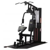 BalanceFrom Home Gym Station with Bench & Mat