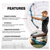 Genesis Archery Bow teal no arrows