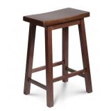PJ Wood Walnut 24"H Counter Stool