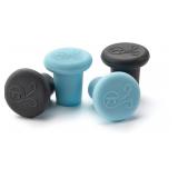 Outset Silicone Wine Bottle Stoppers, 4-Pack