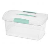 6ct Damaged Sterilite 1.7 cu ft Storage Box, 1 lid