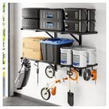 FLEXIMOUNTS 2-Pack 2x4ft Garage Shelves