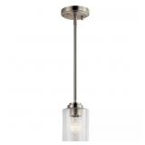 Winslow 1-Light Brushed Nickel Pendant