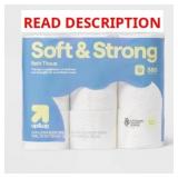 Soft & Strong Toilet Paper - 18 Rolls - up&up