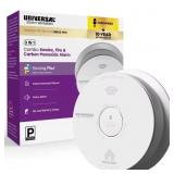 Hardwired 10-Year CO Detector with Voice Alert