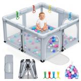 OCATO Baby Playpen Foldable 50 50