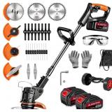Electric Weed Wacker 21V Cordless Trimmer