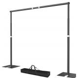EMART Heavy Duty Backdrop Stand 10x10FT-Black