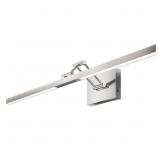 30 in. 1-Light Brushed Nickel LED Vanity Light