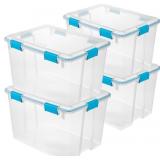 Sterilite 80-qt Gasket Box (4)