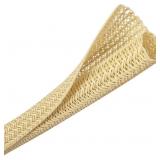 Cable Management Sleeve, Split 10ft-1/2" Beige