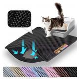 Cat Litter Mat, Double Layer Honeycomb Mat