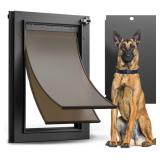 All Aluminum Doggy Door - Large, Heavy Duty