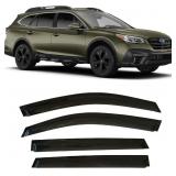 Tape-On Dark Window Visors for Subaru Outback