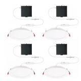 Pro Value Series LED 6in Round Adj Light 4-Pk