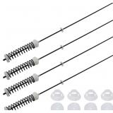 Beaquicy Washer Suspension Rods Kit 4 Pcs