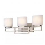 Tustna 26 in. 3-Light Vanity Light w/ Glass