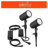 Smart Black RGBW Outdoor Spotlight Kit