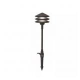 Antique Brass 100 Lumen LED Outdoor Path Light