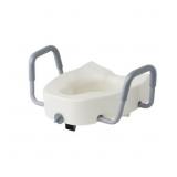 Medline 5" Raised Toilet Seat with Lock
