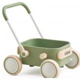Kidpop PULA 2-in-1 Wagon Push Walker (Green)