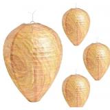ZeeDix 4 Pack Wasp Nest Decoy Eco-Friendly