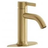 Glacier Bay Brushed Gold Bathroom Faucet