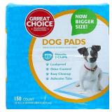 Grreat Choice Dog Pads - Leakproof 23" x 24"