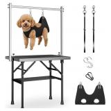 Pickpiff Dog Grooming Table with Arm