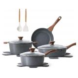 SENSARTE 13-Piece Nonstick Cookware Set