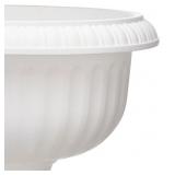 Southern Patio 18" Resin Urn Planter, White