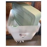 6ct Sterilite 58qt Containers