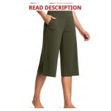 ISEEGZ Capri Pants for Women W/Pockets (Unknown Sz