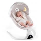 Used Electric Baby Swing with Remote, 5 Speeds