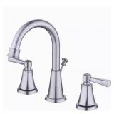 Melina 8 in. Widespread Bath Faucet Ni