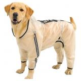 3 xl Olsa Dog Raincoat, Hooded Slicker Poncho