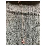 Ladies 22in Heart Shaped Necklace