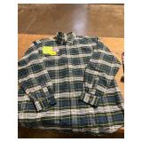 Size XLT LL Bean Plaid Button Down