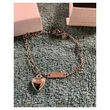 Unverified Women Fashion Heart Bracelet