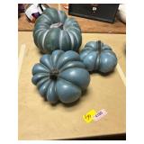 3ct Ceramic Pumpkins