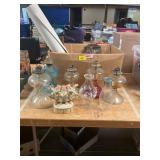 Vintage Lamps, Knickknacks, Etc